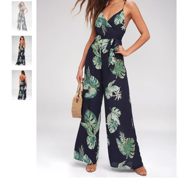 tropical jumpsuit